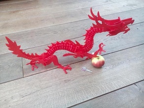 3dpuzzle dragon pinshape Conception 3d 3d print model - Mito3D