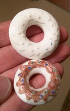 mkrclub delicious donut pinshape 3d-design 3d print model - Mito3D