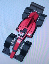 açık rc f1 hava ram çamurluklar pinshape formula 1 formula1 model araba c aksesuar tasarım Yarışmasıaçık r 3d print model - Mito3D