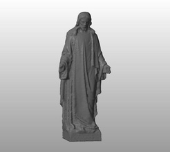 jésus sculpture pinshape Conception 3d 3d print model - Mito3D