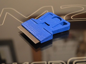 mini razor blade Schaber pinshape 3d design 3d print model - Mito3D