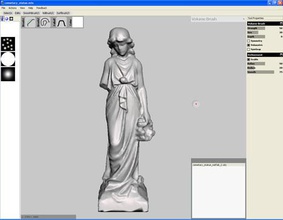 Skulptur Frau pinshape 3d design 3d print model - Mito3D
