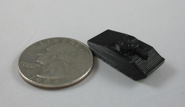 pequeno tanque pinshape jogos miniaturas 3d print model - Mito3D