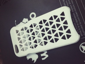 triangulaire iphone 6 6s cas pinshape apple hipster design l'iphone 3d print model - Mito3D