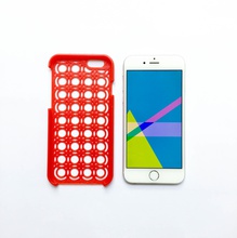 iphone 6 6s cas orbd pinshape slim pare chocs minimaliste géométriques tendance mode élégant l'iphone iphone6 imprimez simplicité facile imprimer 3d print model - Mito3D