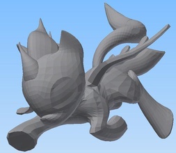 pegasus pony pinshape 3d-design 3d print model - Mito3D