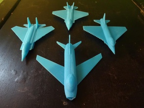 american fighter collection pinshape aircraft-jet patriotic-airplane-falcon-eagle-sabre-raptor-aviation plane-fighter-aviation-f15-f16-f22-f86-american- 3d print model - Mito3D