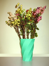 yeşil vazo pinshape 3d tasarım 3d print model - Mito3D