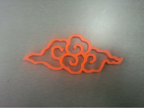 buon auspicio nuvole pinshape cloud 3d print model - Mito3D