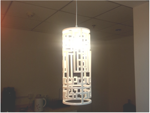 droplight pendentif lampe pinshape affichage lumineux 3d print model - Mito3D