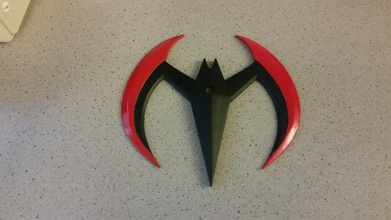 batarang batman pinshape prop cosplay çizgi film 3d print model - Mito3D