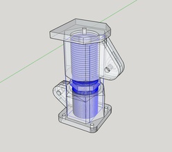 adjustable locking leg printed cnc multitool pinshape 3d-design 3d print model - Mito3D