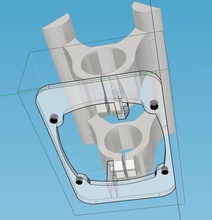 60mm fan mount printed cnc multitool pinshape 3d-design 3d print model - Mito3D