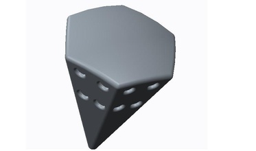 componente esagonale di giocattolo pallone calcio pinshape giochi per bambini 3d print model - Mito3D