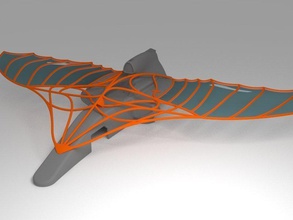 rc accessory - da vinci fly-cage pinshape wip open-r-c-accessory-design-contest 3d print model - Mito3D