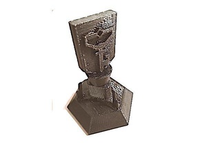 ingress trophy resistance pinshape 3d-design 3d print model - Mito3D