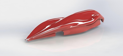 land speed racer 2 pinshape open-r-c-accessory-design-contest 3d print model - Mito3D
