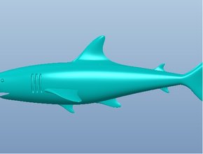 requin pinshape 3d print model - Mito3D