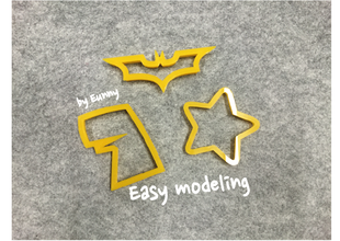cookie cutter online pinshape star dino batman modeling 3d cookies 3d print model - Mito3D