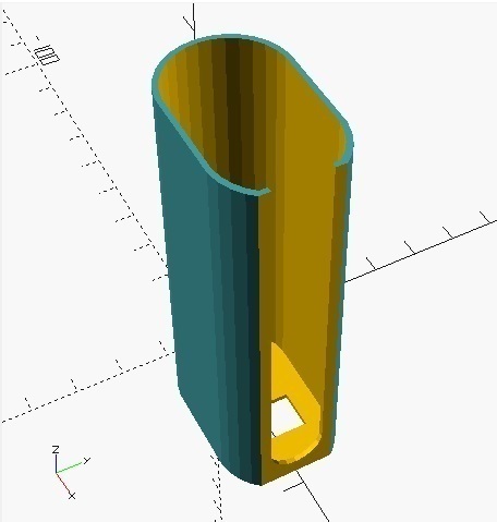 eleaf istick tc40w caso pinshape 3d design 3D print model - Mito3D