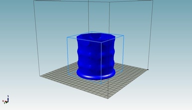 vaso porta penna pinshape disegno 3d 3d print model - Mito3D