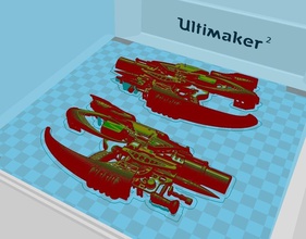 zorg Sanayi silah sağlam parça pinshape 3d tasarım 3d print model - Mito3D