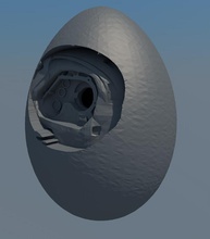 t huevo pajarera pinshape Diseño 3d 3d print model - Mito3D
