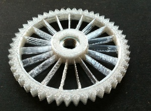 ultimaker springy wheel pinshape 3d-design 3d print model - Mito3D