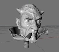 big bad diavolo pinshape disegno 3d 3d print model - Mito3D