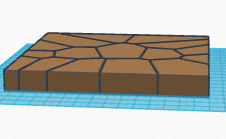 floor pattern pinshape floor-pattern 3d print model - Mito3D