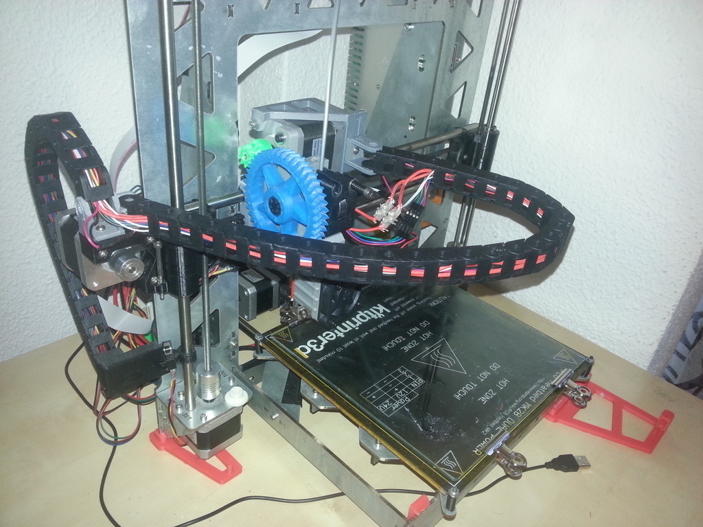 cable chain horizontal pinshape 3d-design 3D print model - Mito3D