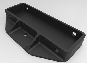 fan mount pinshape 3d Drucker Teile Kühlung 3d print model - Mito3D