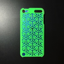 ipod touch 5 6 caso ffwd pinshape moda geometrica easy print slim 3d print model - Mito3D