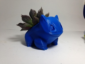 bulbasaur succulente fioriera pinshape Stampato in 3d creatura progettazione concorso modulare robotica base 3d print model - Mito3D