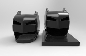 batman dümen pinshape superman yarışma tasarım v 3d print model - Mito3D