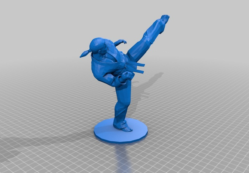 baek tekken pinshape 3D print model - Mito3D