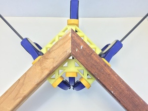 corner clamp braces brackets woodworking pinshape 3d-design 3d print model - Mito3D