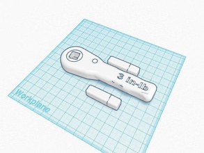 geändert nasa Schraubenschlüssel pinshape 3d design 3d print model - Mito3D
