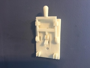 reprint frankenstein light switch plate lobocnc pinshape 3d-design 3d print model - Mito3D