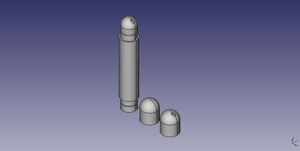 pocket toothpick case pinshape toothpicks 3d print model - Mito3D