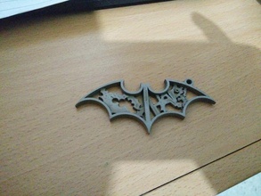 batman Schlüsselanhänger pinshape 3d design superman contest joker symbol 3d print model - Mito3D