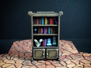 delving decor wizard's shelf pinshape 3d-design 3d print model - Mito3D