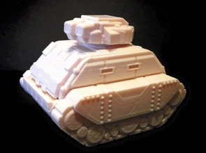gılgamış desen savaş tankı 18mm çaplı pinshape 3d tasarım 3d print model - Mito3D