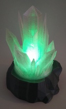 kryptonite lumière thé pinshape batman superman design concours cristal 3d print model - Mito3D