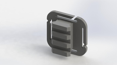 molle picatinny pinshape 3d design 3d print model - Mito3D