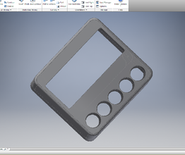 custom cruise control head case pinshape autodesk inventor automotive 3d print model - Mito3D