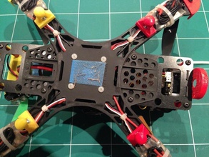 diatone x260 quadcopter leg pinshape 3d-design 3d print model - Mito3D