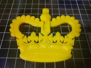 royal crown remix pinshape 3d design 3d print model - Mito3D