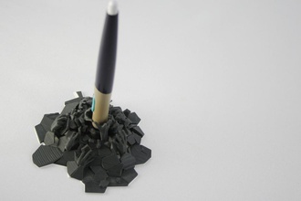 Stifthalter Hölle pinshape 3d design 3d print model - Mito3D