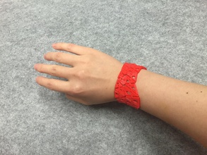 cinématique bracelet nerveux pinshape poignet jeune fille accessoires 3d print model - Mito3D